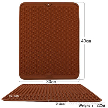 Silicone Dish Drying Pad Kitchen Counter Drying Pad